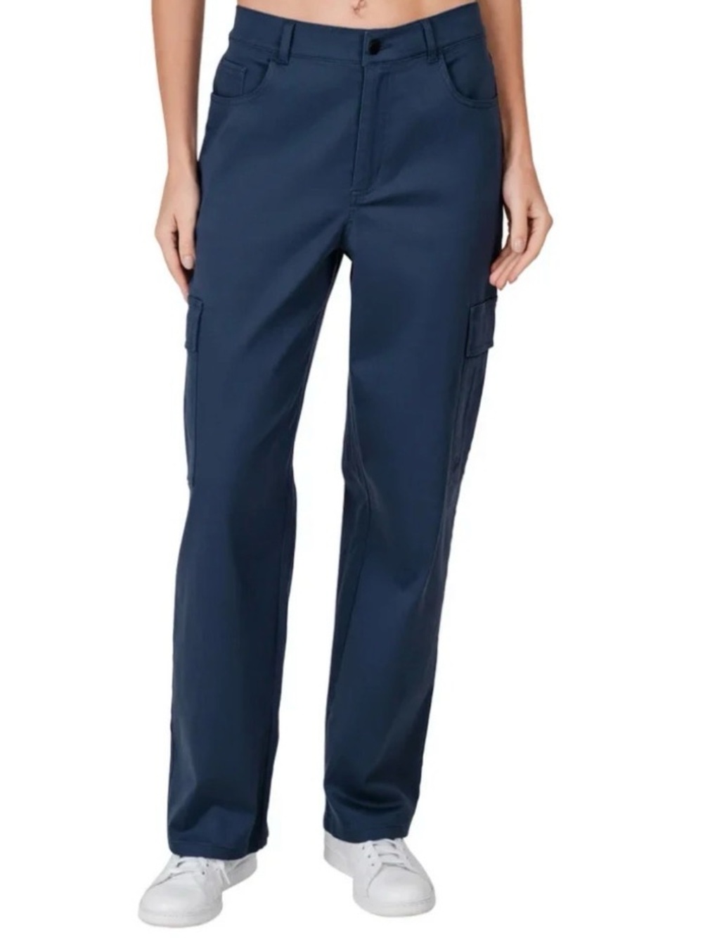 Medium - UNITED COLORS OF BENETTON - Women's Cargo Pant - Blue